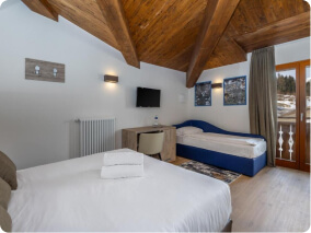 Park Hotel Folgarida – pokój